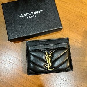 Yves Saint Laurent Quilted Wallet